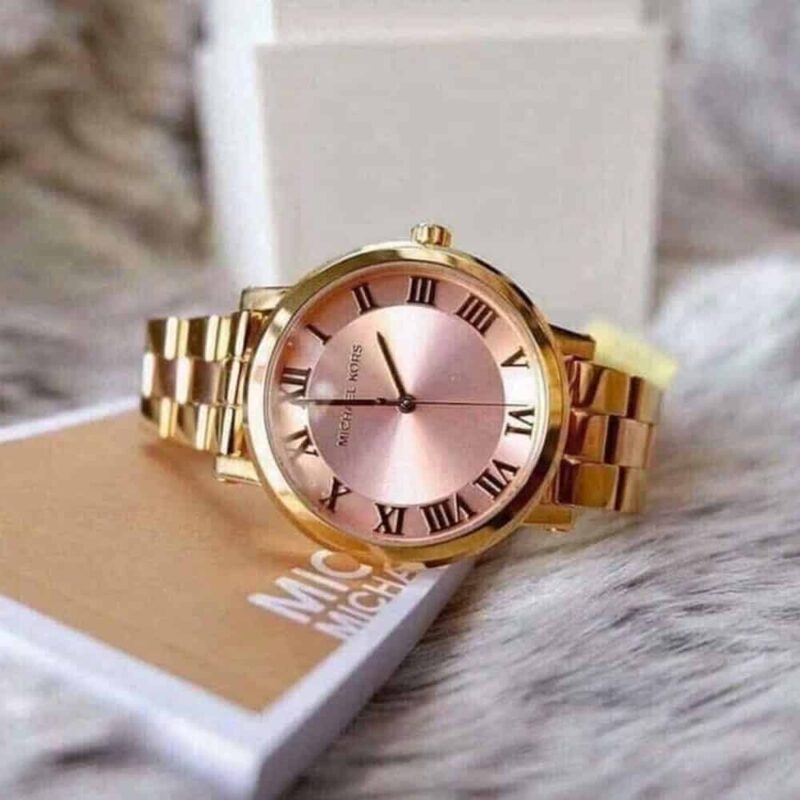 Michael Kors Women Watch Norie Gold MK3586 - Image 9