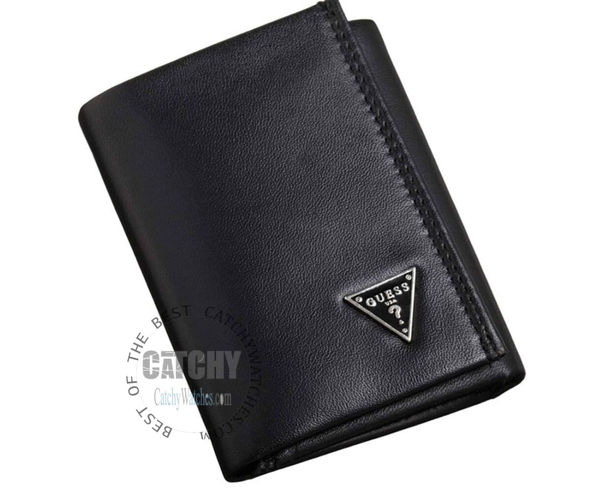 original-guess-trifold-wallet-men-egypt-black-genuine-leather