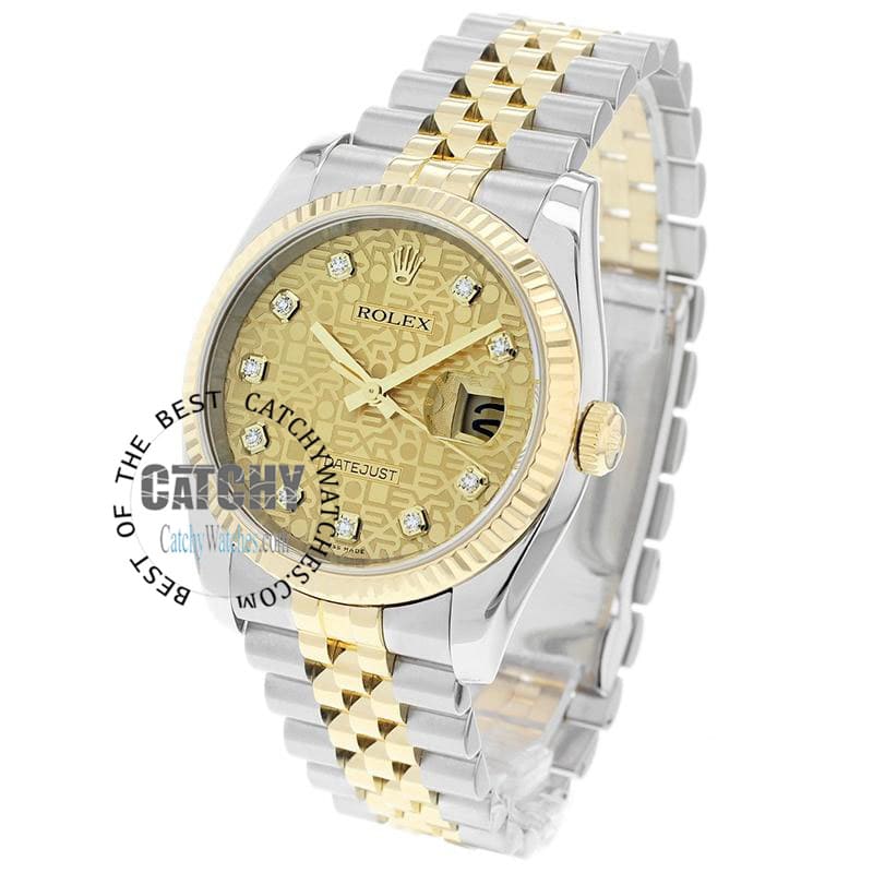 rolex-datejust-men-36mm--watch-gold-dial-half-gold-metal-strap-egypt