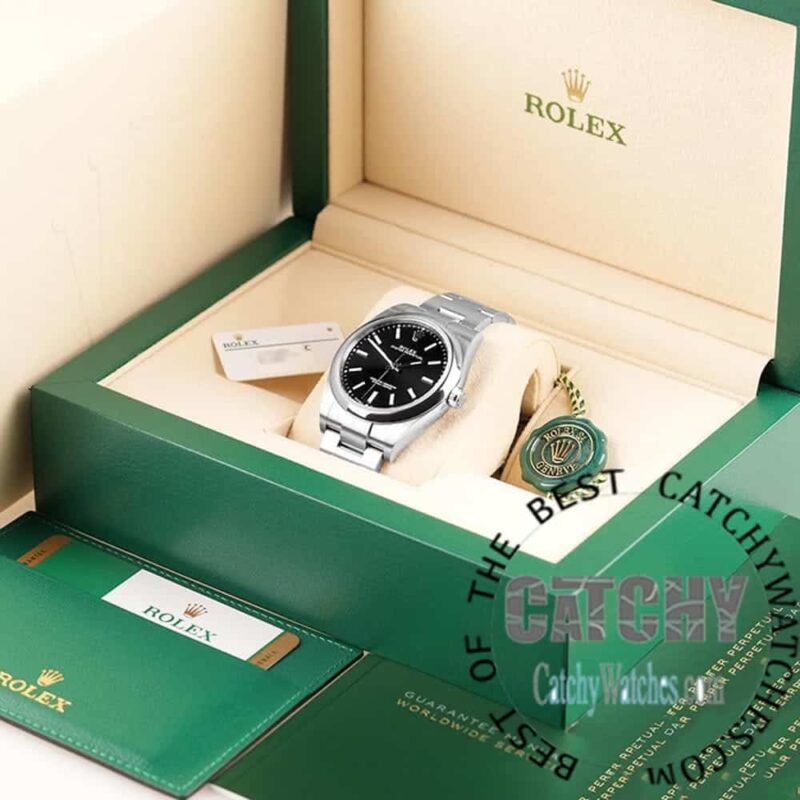 Rolex Oyester Perpetual Watch For Men - Image 8