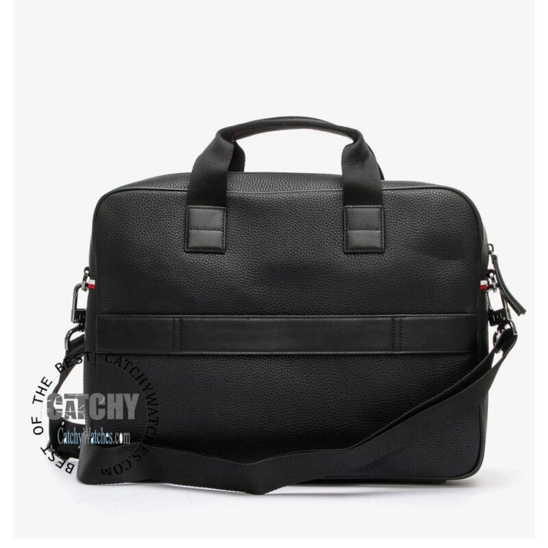 Tommy Hilfiger Black Laptop For Men Bag - Image 4