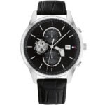 1710502-original-tommy-hilfiger-watch-men-black-dial-leather-strap-battery-weston-egypt