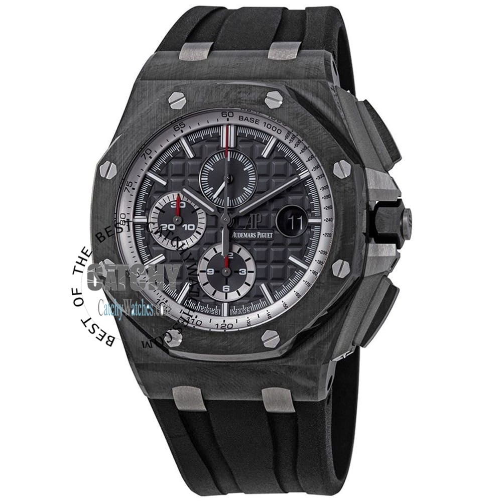 Audemars-Piguet-royal-oak-off-shore-chronograph-men-watch-rubber-black-strap-dial-automatic-egypt