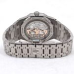 audemars-piguet-royal-oak-baby-salmon-pink-dial-moon-silver-metal-strap-egypt-4