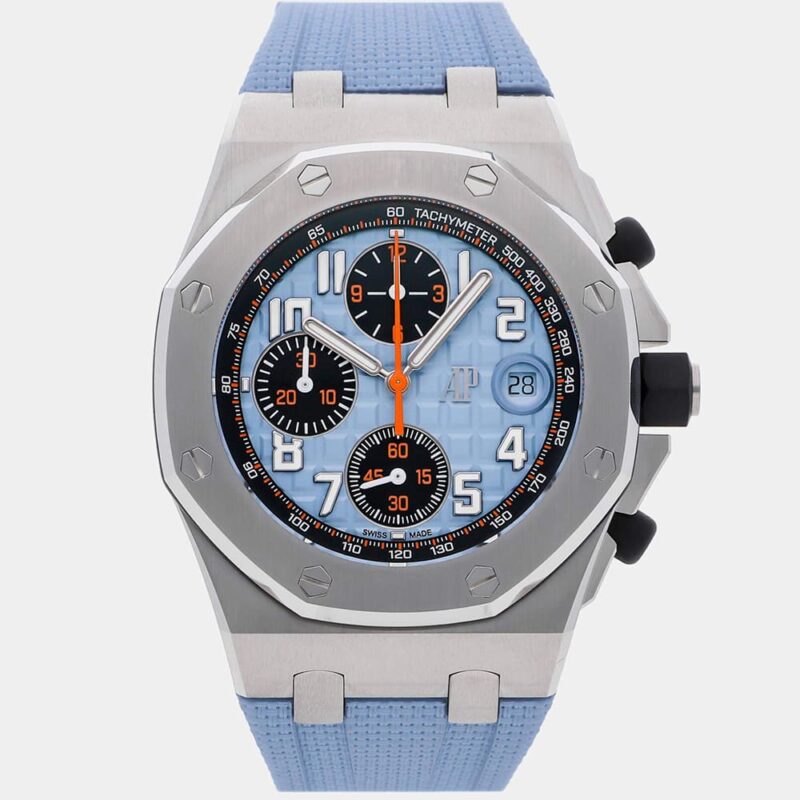 Audemar Piguet Watch For Men Royal Oak Blue - Image 2