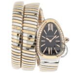 ساعه-بلجارى-حريمى-نسائى-شكل-تعبان-ثلاث-لفات-بلون-اوستيك-فضى-نحاسى-فرست-هاى-كوبى-مينا-اسود-بفصوص-فى-مصر-ساعات-بلجارى-مصر