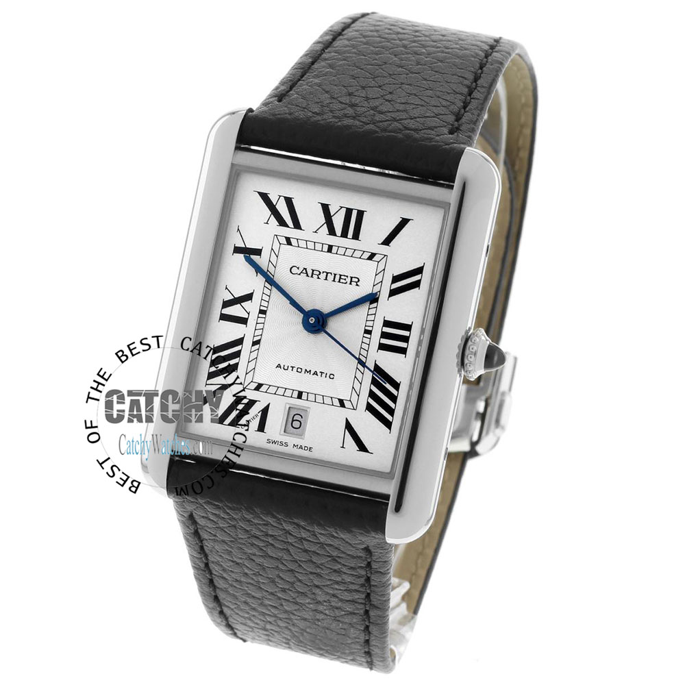 cartier-must-tank-watch-for-unisex-white-dial-black-leather-strap-egypt