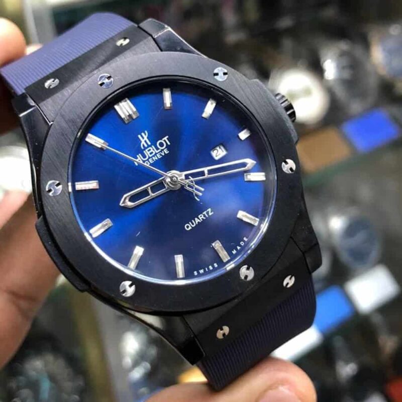 Hublot Classic Fusion Blue Black Men's Watch - Image 2