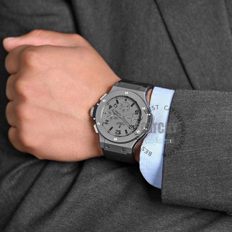 Hublot Geneve Egypt Gray Big Bang Watch For Men - Image 2