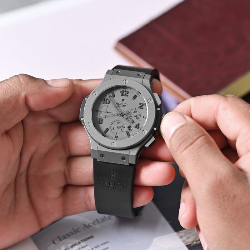 Hublot Geneve Egypt Gray Big Bang Watch For Men - Image 3