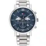 original-1710409-tommy-hilfiger-watch-men-blue-dial-steel-silver-strap-quartz-chronograph-evan-egypt