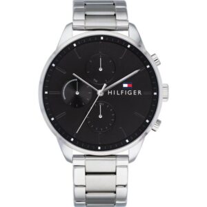 original-1791485-tommy-hilfiger-watch-men-black-dial-metal-silver-strap-chase-egypt