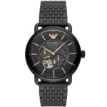 original-ar60025-emporio-armani-watch-meccanico-men-black-dial-metal-strap-automatic-aviator-egypt