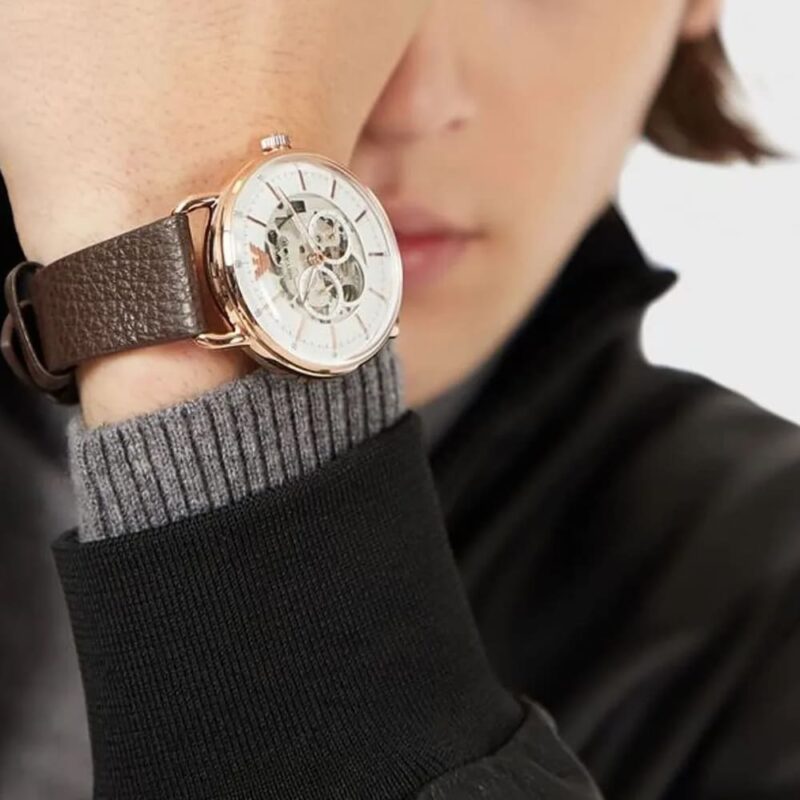 Emporio Armani Men Watch Aviator AR60027 - Image 9