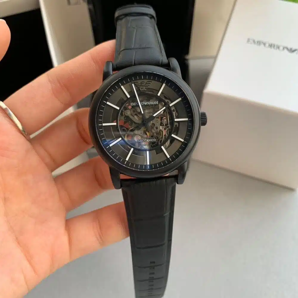 Emporio Armani Men Watch Meccanico AR60045 | Catchy Watches