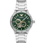 original-ar60053-emporio-armani-watch-meccanico-men-green-dial-metal-silver-strap-automatic-mario-egypt