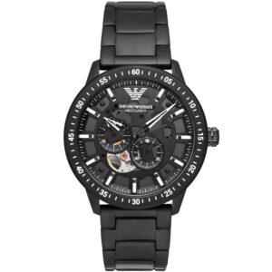 original-ar60054-emporio-armani-watch-meccanico-men-black-dial-metal-strap-automatic-mario-egypt