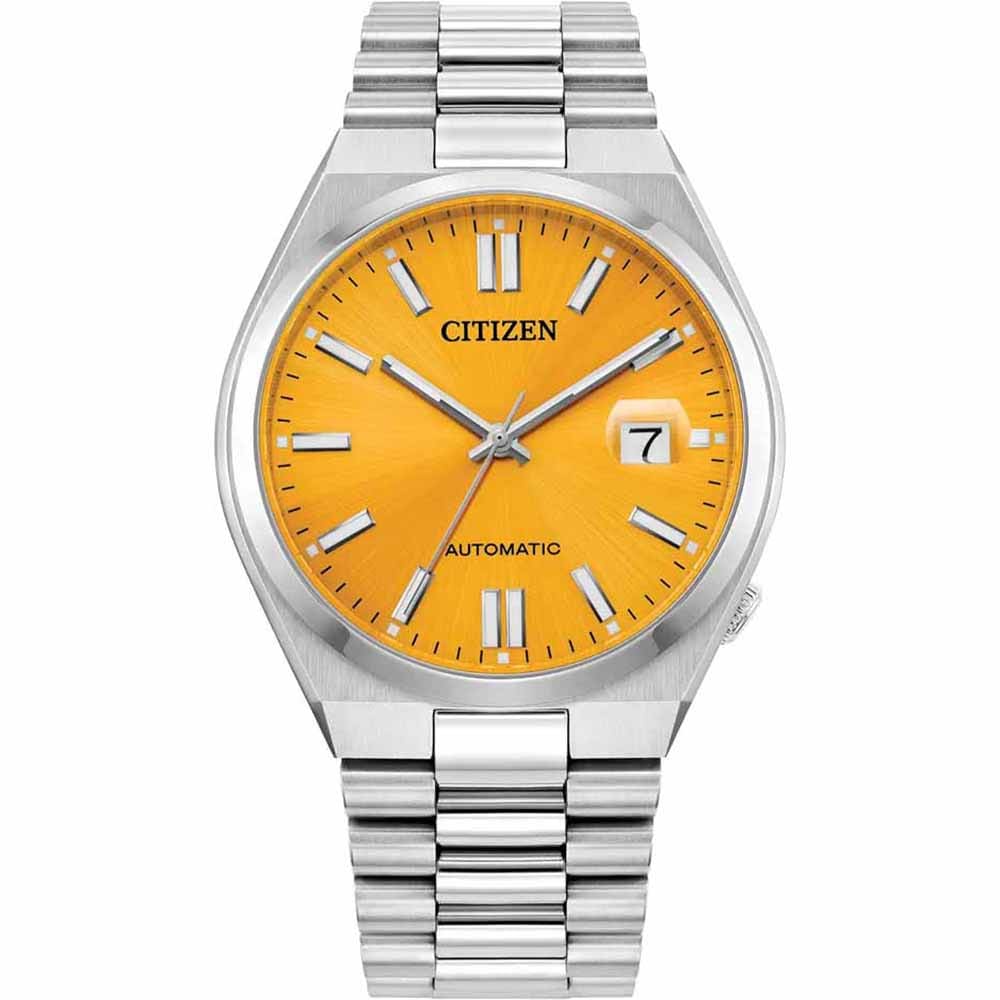 original-citizen-nj0150-81z-tsuyosa-automatic-watch-orange-yellow-dial-mens-bracelet-watch-egypt