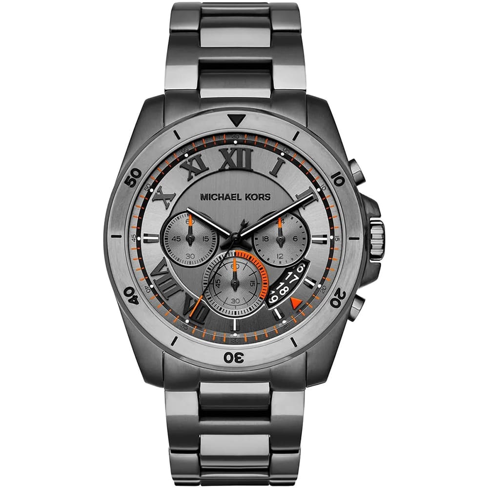 original-mk8465-michael-kors-watch-men-grey-dial-metal-steel-grey-strap-battery-brecken-egypt