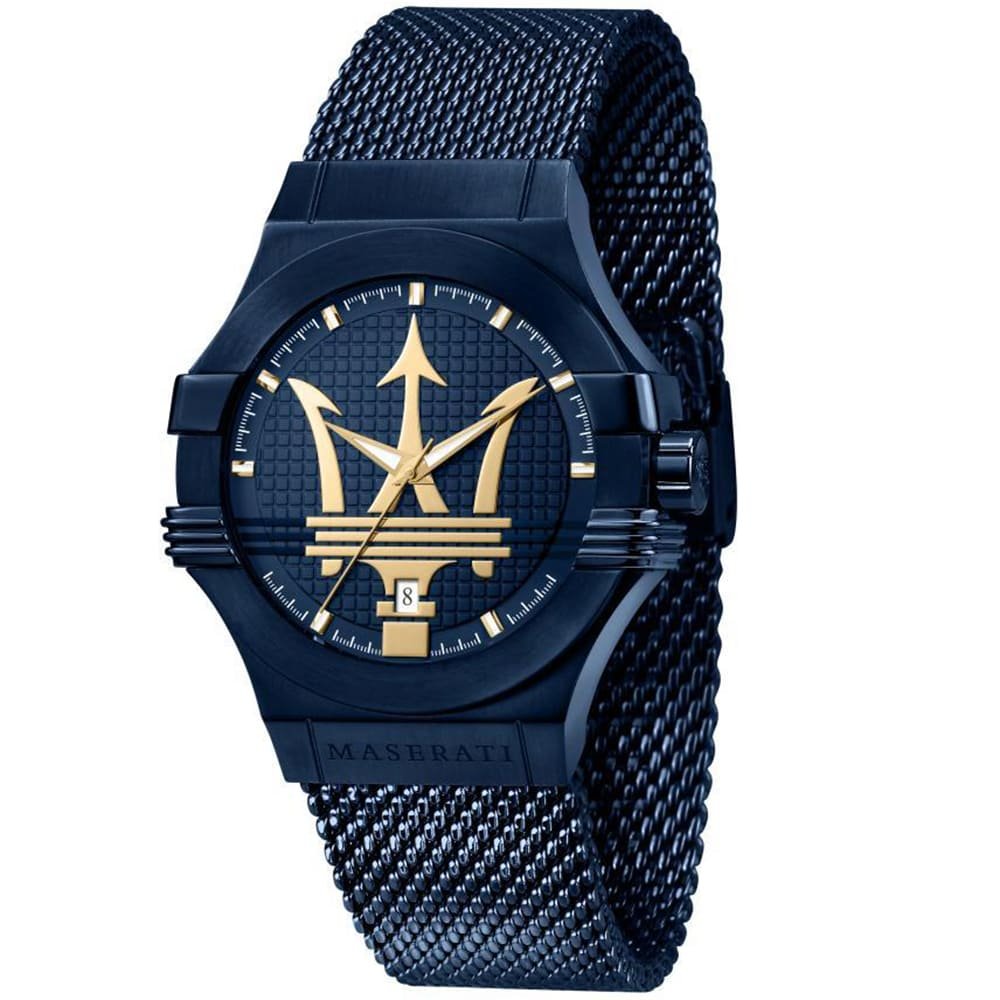 original-r8853108008-maserati-watch-men-blue-dial-metal-stainless-steel-blue-mesh-strap-quartz-battery-potenza-egypt