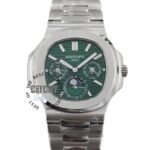 patek-philippe-men-watch-geneve-nautilus-green-dial-silver-metal-strap-automatic-egypt