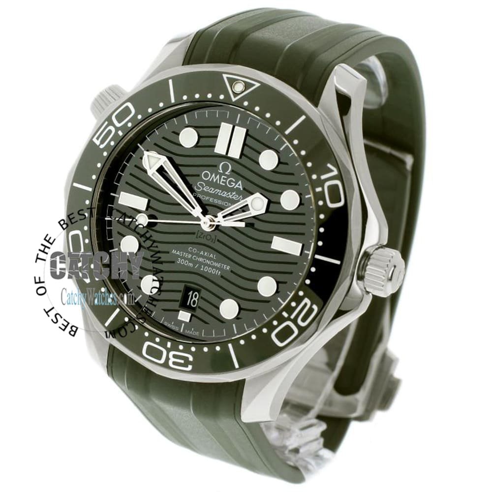 Omega Seamaster Automatic Green Watch Catchy Watches