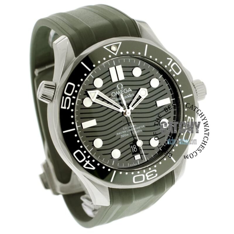 Omega Seamaster Diver Co‑Axial Automatic Green Watch - Image 2