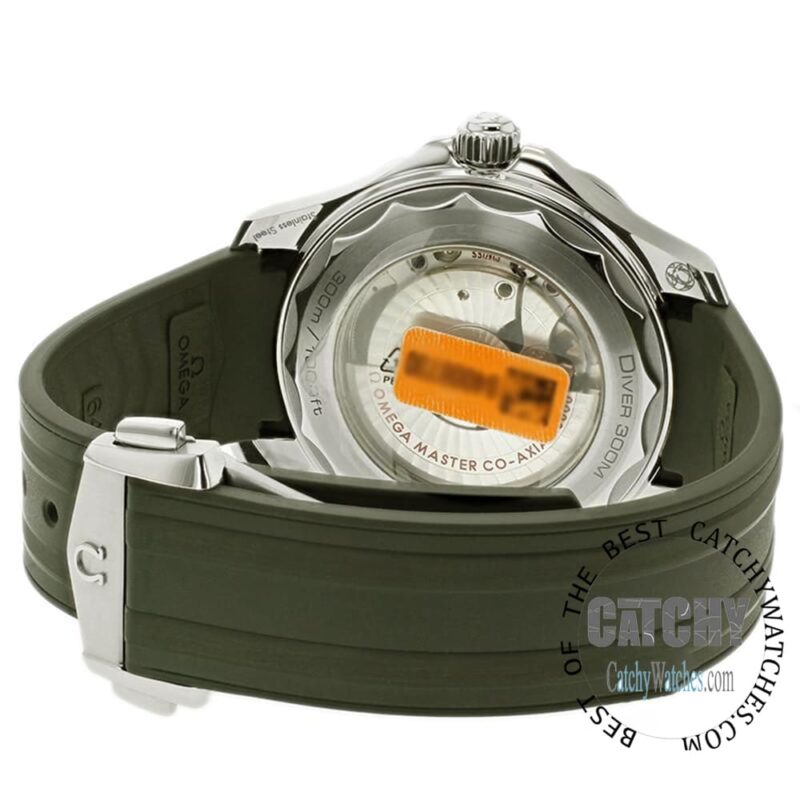Omega Seamaster Diver Co‑Axial Automatic Green Watch - Image 6