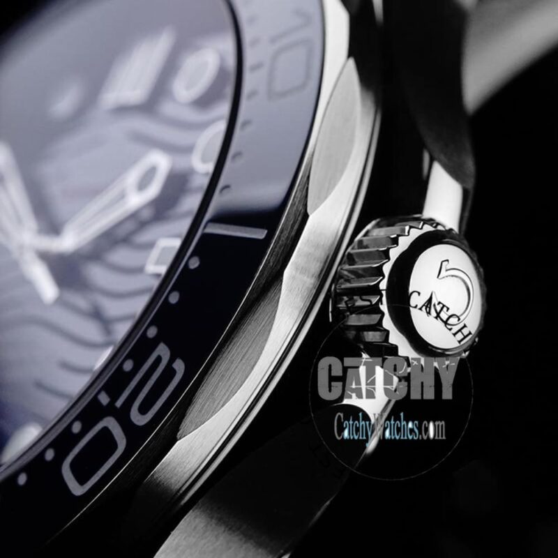 Omega Seamaster Diver Co‑Axial Automatic Blue Watch - Image 6