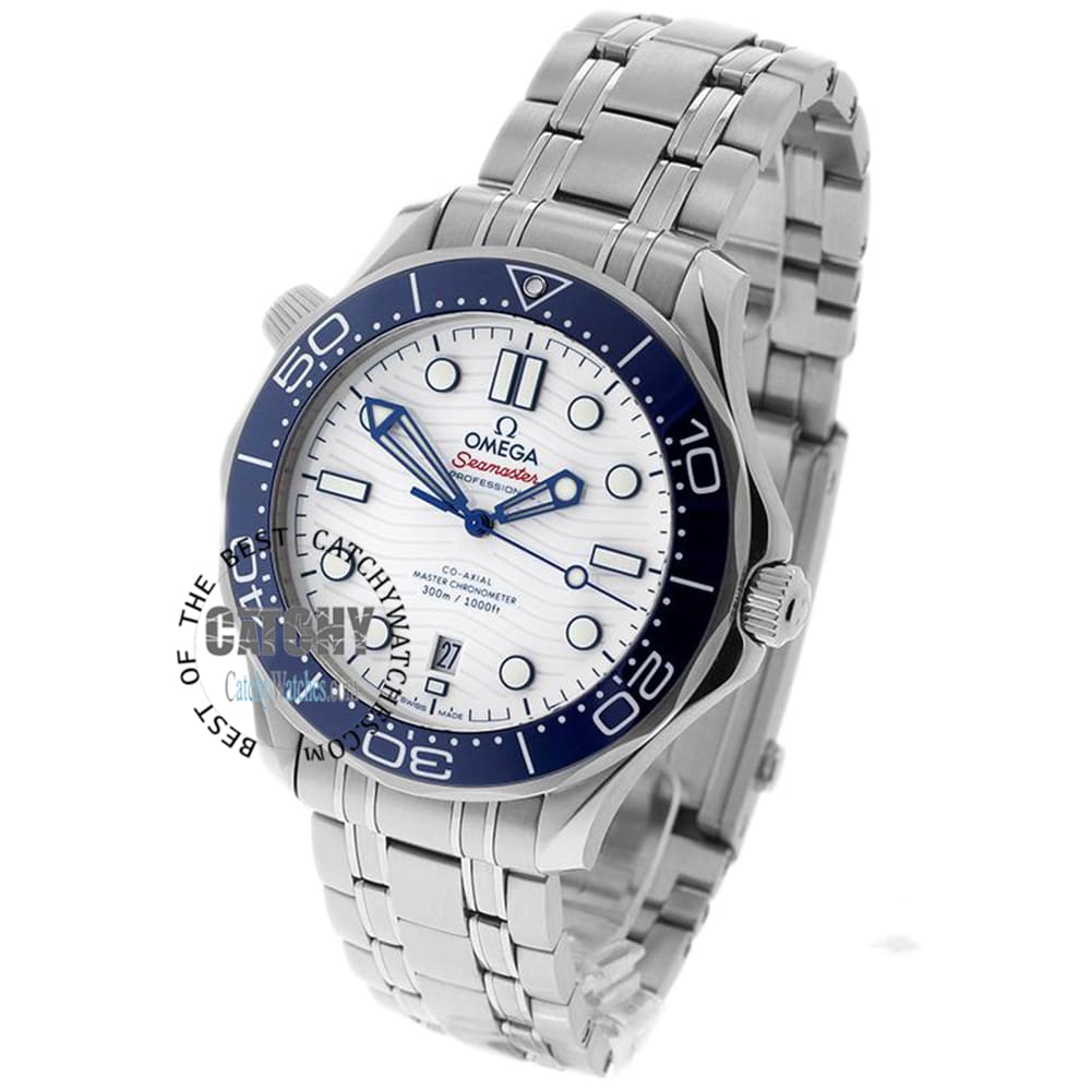 seamaster-diver-co‑axial-master-automatic-watch-men-silver-metal-strap-white-dial-egypt