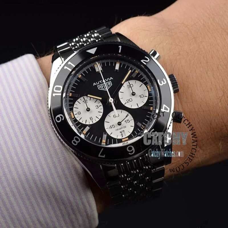 Tag Heuer Autavia Heritage Calibre 02 Watch Egypt - Image 9