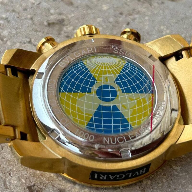 Bvlgari Diagano Men Full Gold Watch - Image 2