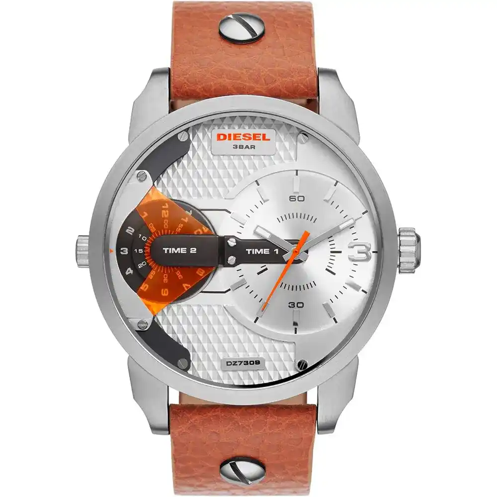 dz7309-original-diesel-mini-daddy-white-dial-havan-leather-strap-water-proof-egypt