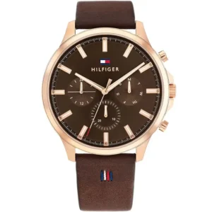 original-1710497-tommy-hilfiger-watch-men-brown-dial-leather-strap-quartz-battery-analog-egypt