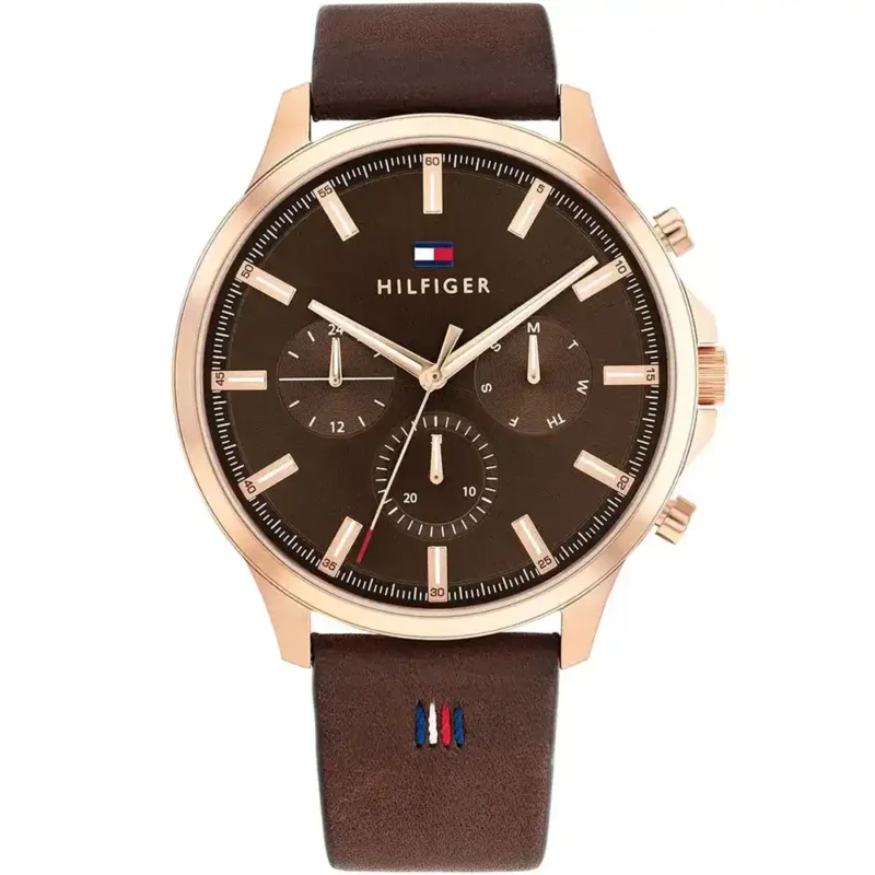 original-1710497-tommy-hilfiger-watch-men-brown-dial-leather-strap-quartz-battery-analog-egypt