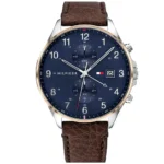 original-1791712-tommy-hilfiger-watch-men-blue-dial-leather-brown-strap-quartz-battery-analog-chronograph-west-egypt