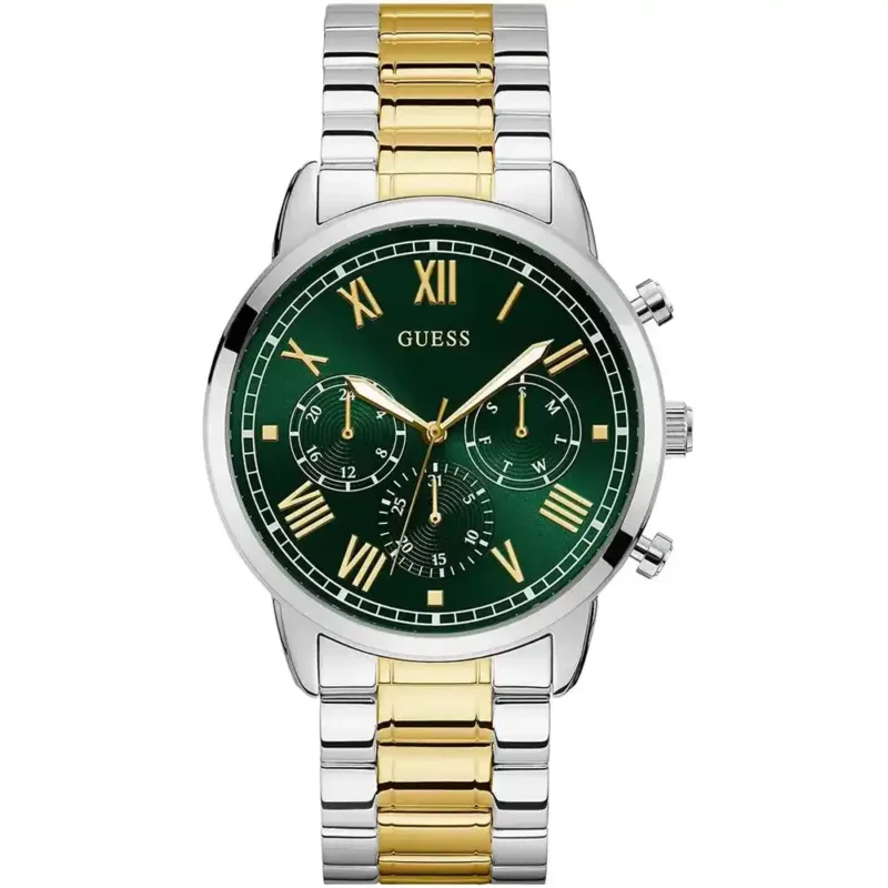 original-gw0066g2-guess-watch-men-green-dial-metal-silver-gold-strap-analog-hendrix-egypt
