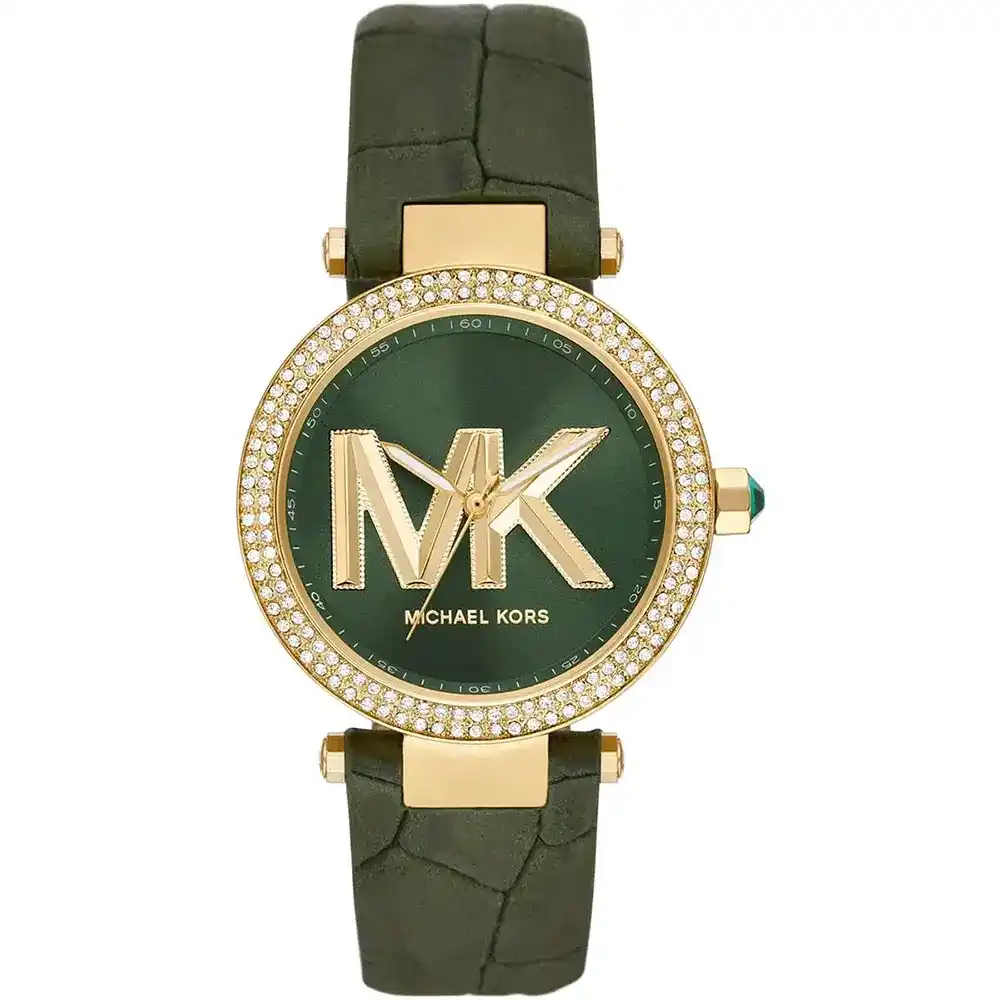 original-mk4724-michael-kors-women-watch-green-dial-leather-strap-egypt