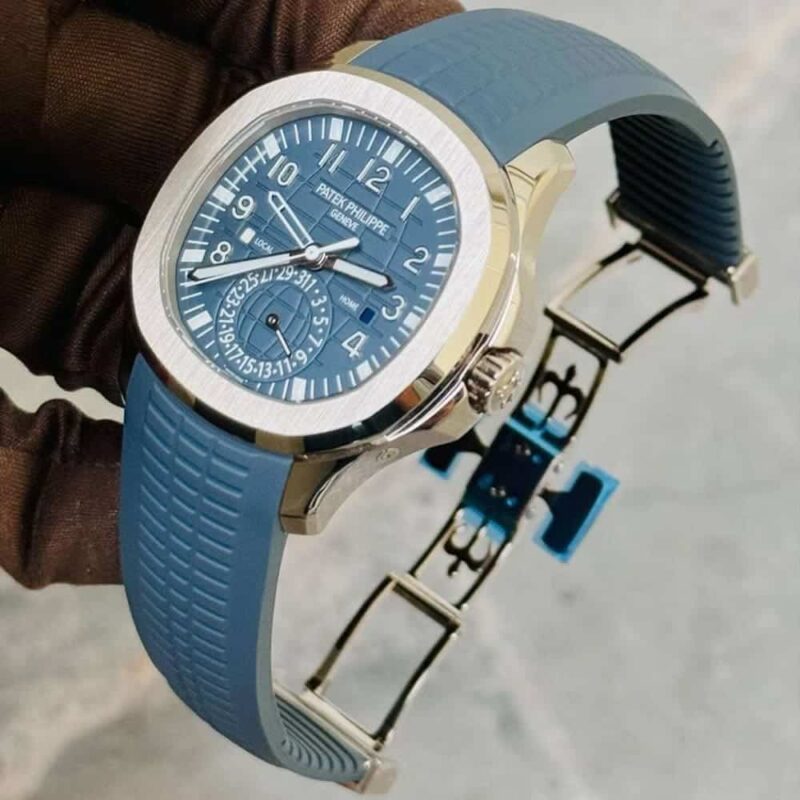Patek Philippe Geneve Blue Watch For Men - Image 2