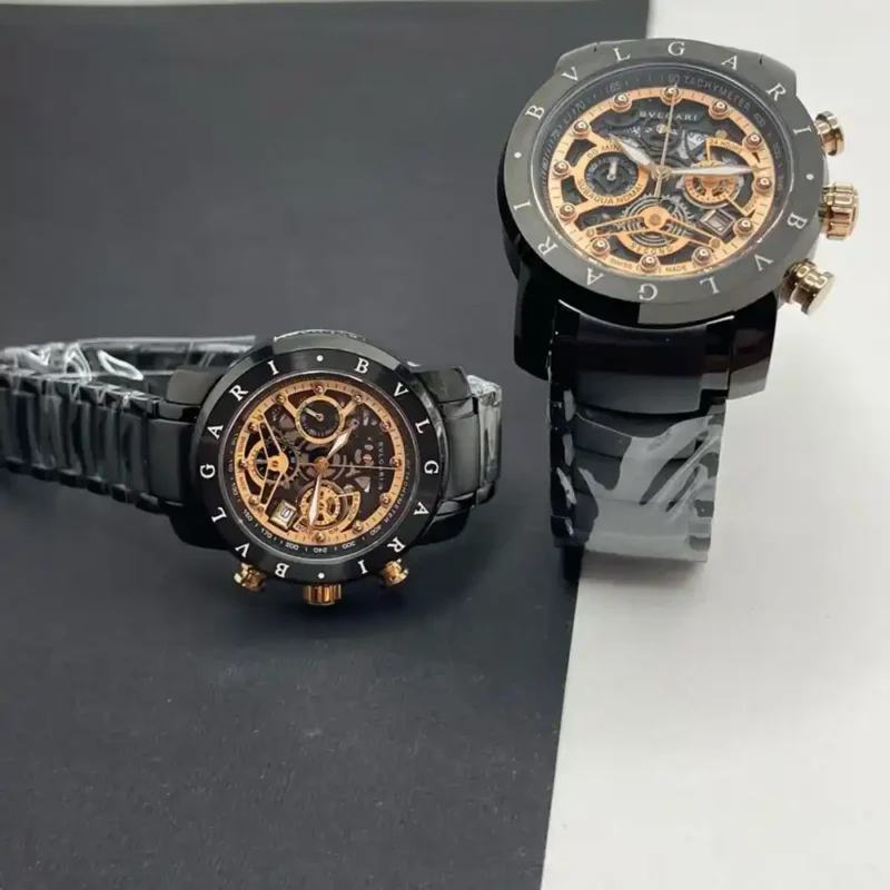 Bvlgari Diagano Men Black Watch Egypt - Image 2