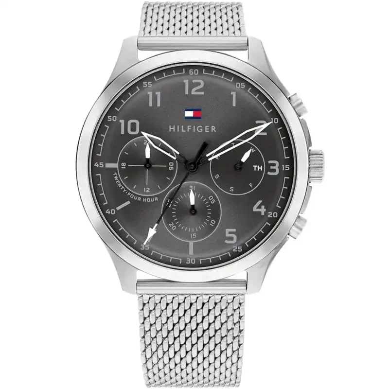 original-1791851-tommy-hilfiger-watch-men-grey-dial-mesh-metal-silver-strap-asher-egypt