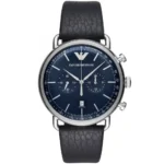 original-armani-avaitor-chronograph-quartz-blue-dial-mens-watch-ar11105-egypt