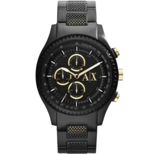 original-ax1604-armani-exchange-watch-men-black-dial-metal-strap-the-driver-two-egypt
