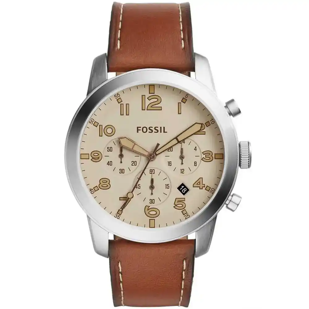 original-fossil-pilot-54-fs5144-watch-men-beige-dial-havan-leather-strap-egypt