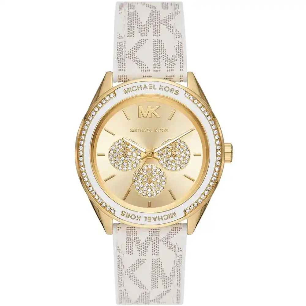 original-mk7204-michael-kors-watch-women-crystals-gold-dial-white-strap-jessa-egypt