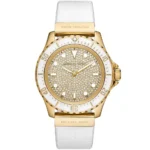 original-mk7357-michael-kors-watch-women-gold-dial-rubber-white-strap-crystal-egypt