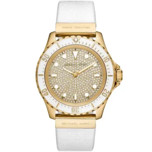 original-mk7357-michael-kors-watch-women-gold-dial-rubber-white-strap-crystal-egypt