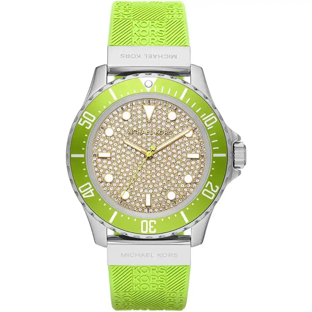 original-mk7360-michael-kors-watch-women-crystals-silver-dial-rubber-green-strap-egypt