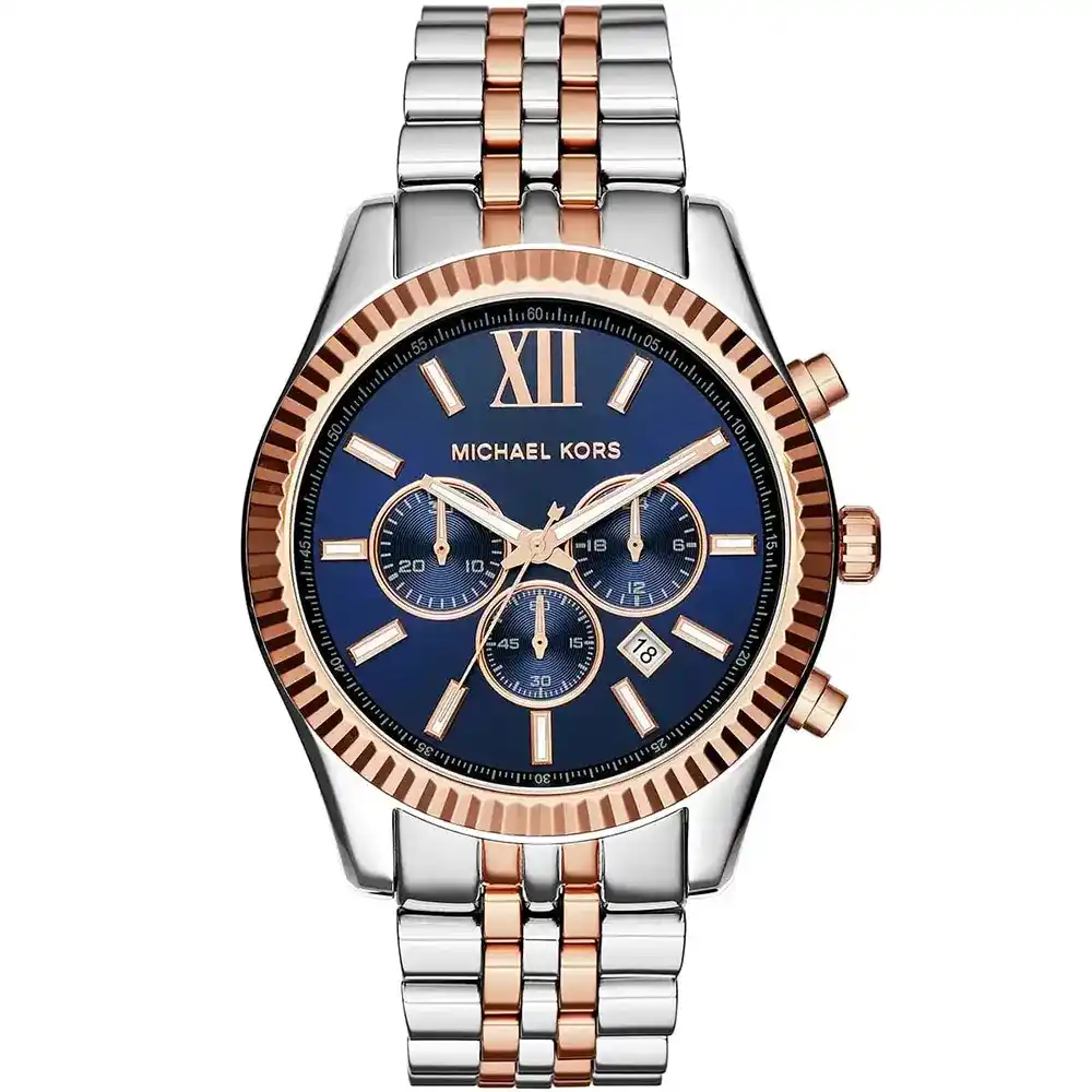 original-mk8412-michael-kors-watch-men-blue-dial-metal-silver-rose-gold-strap-egypt