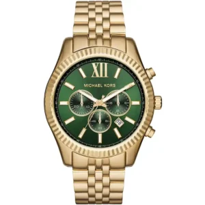 original-mk8446-michael-kors-watch-men-green-dial-metal-gold-strap-egypt